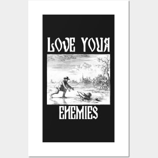 Love Your Enemies Anabaptist Mennonite Amish Dirk Willems Gothic Posters and Art